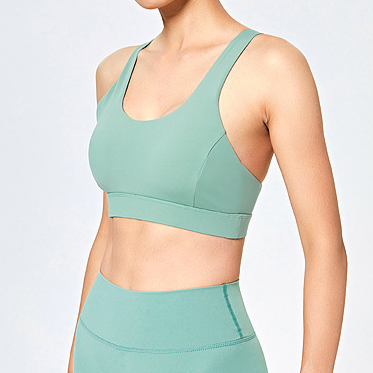 Light Green Triple Cross-Back 2-Piece Set
