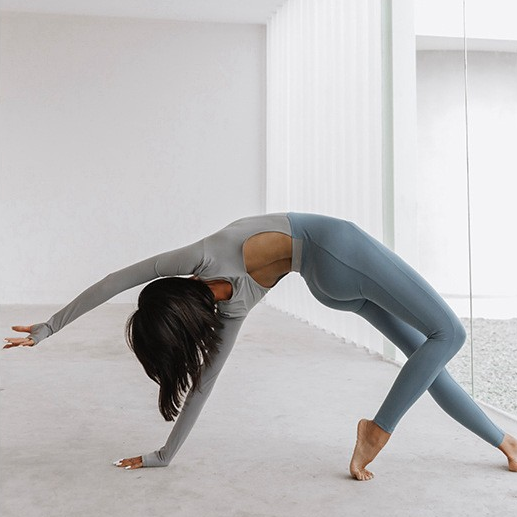 Long Sleeve Blue Jumpsuit