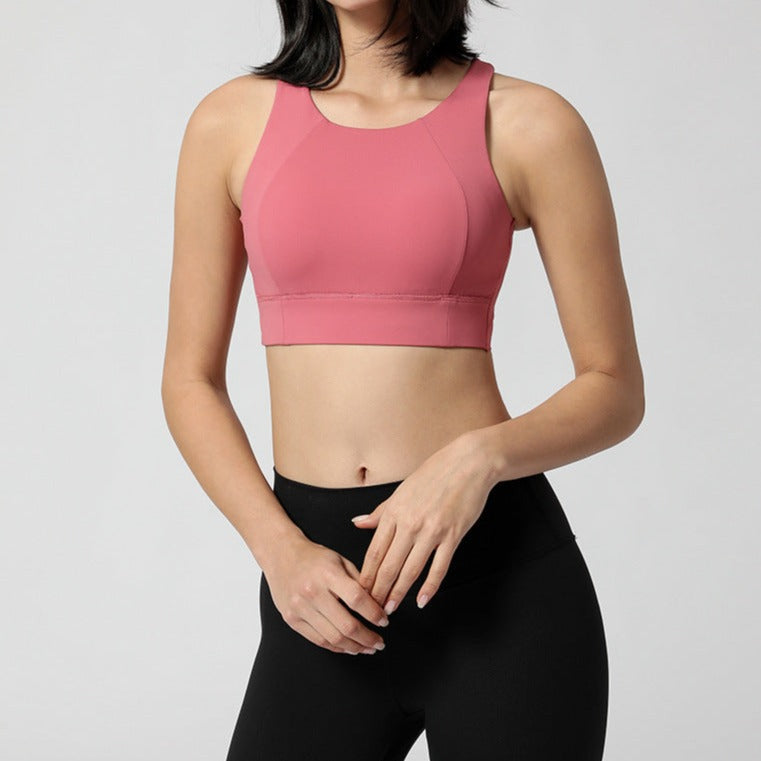 Rose Pink Sports Bra (Matching Leggings Sold Separately)
