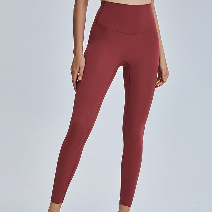 Red-Maroon Leggings (Matching Sports Bra Sold Separately)