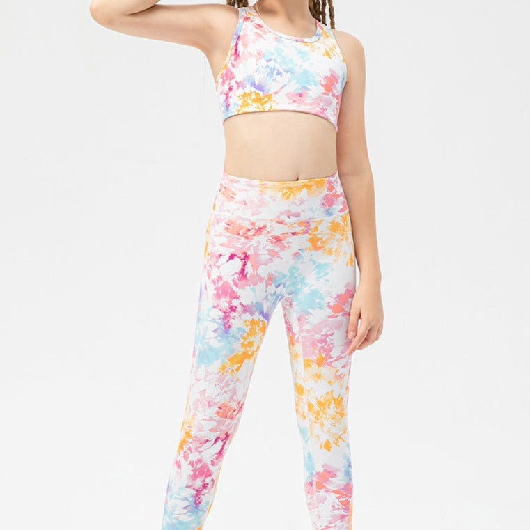 Multi-colored Splash - Activewear Set
