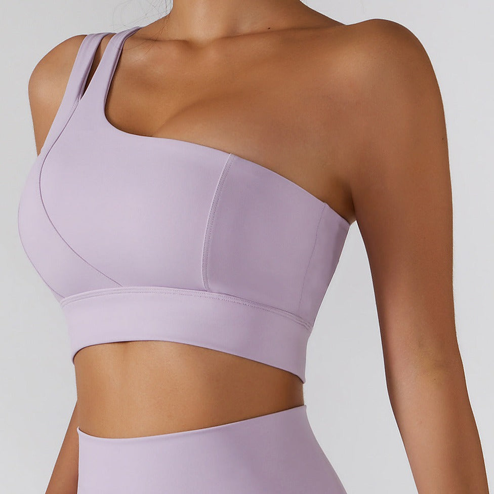 Lavender One Shoulder Top & Skirt (Sold as a set)