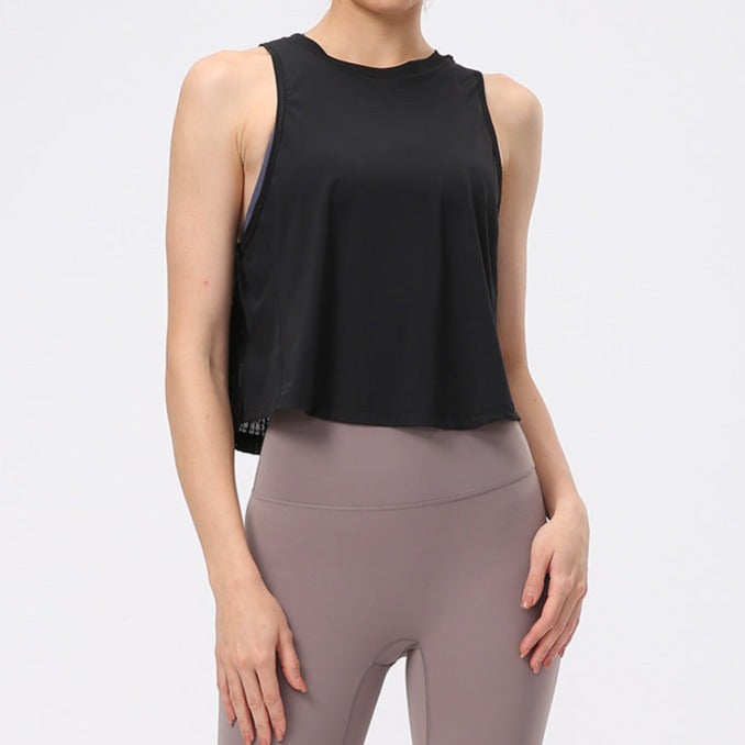 Black Pleated Top
