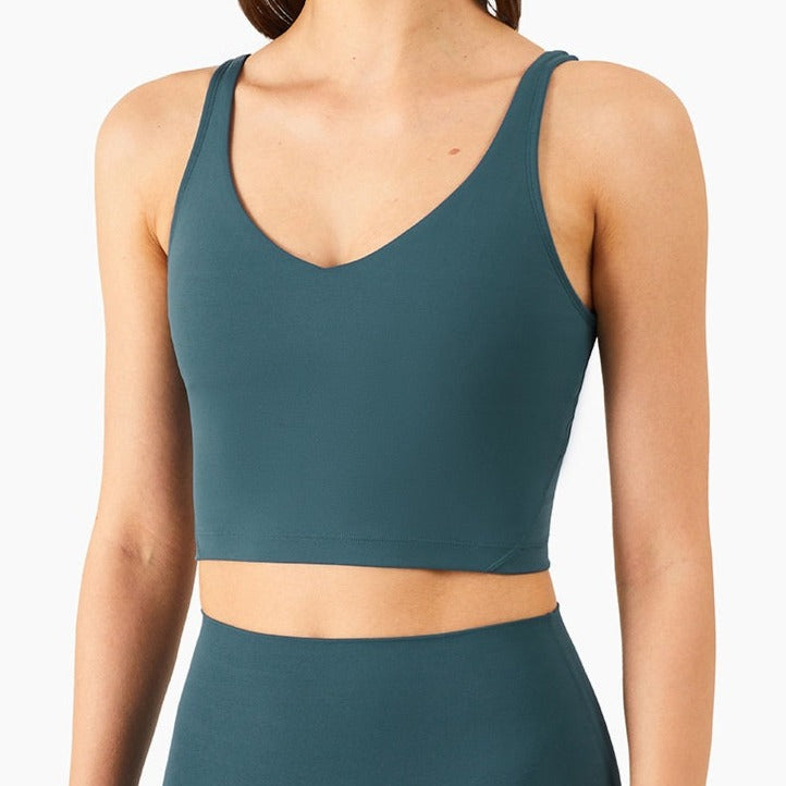 Deep Jade Sports Bra (Matching leggings sold separately)